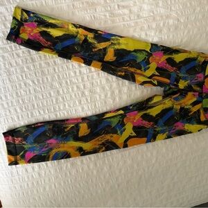 lululemon athletica Multicolor Abstract Leggings